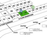Green Grandstand Seating
